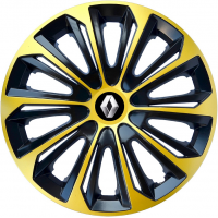 KRYTY KOLIES PRE RENAULT 15" STRONG gold/black 4ks